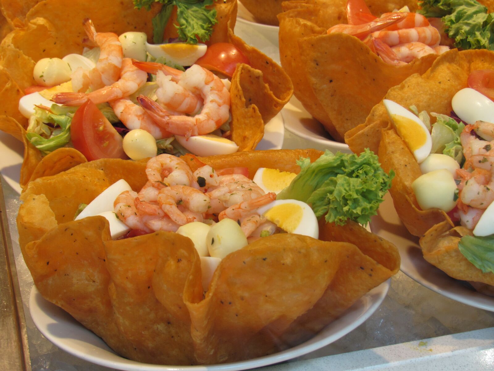 Canon PowerShot SX530 HS sample photo. Food, prawns, market photography