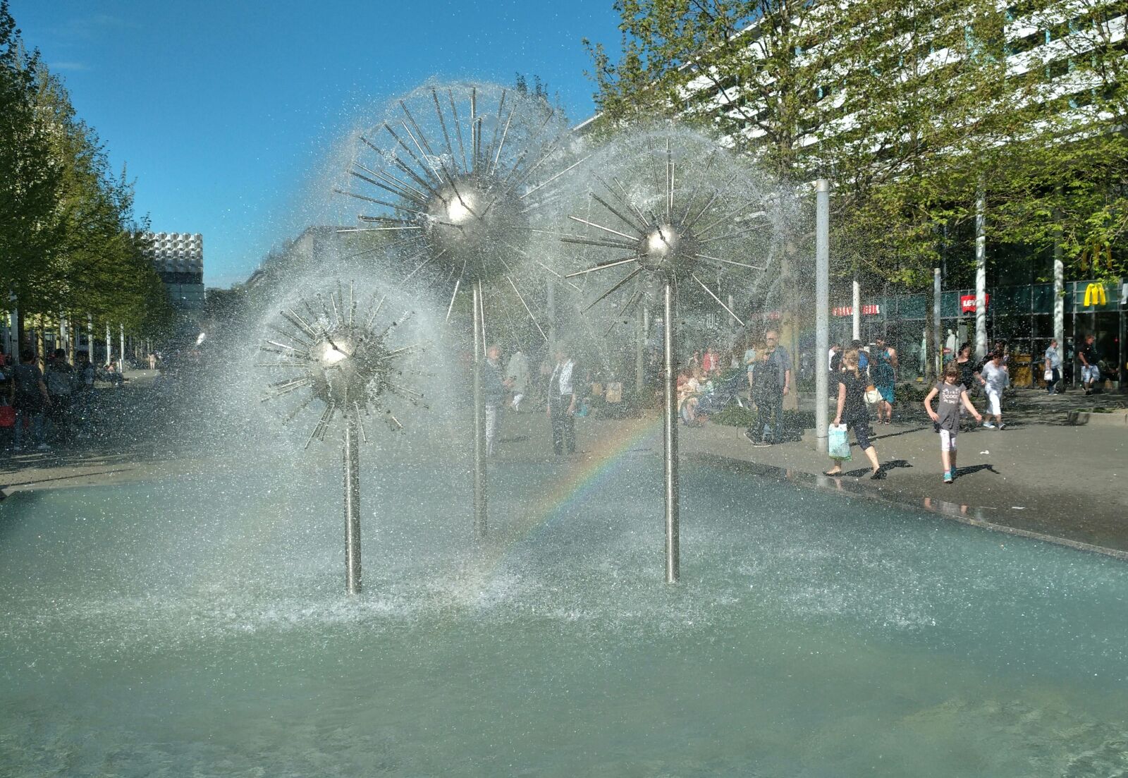 nubia Z11 MINI sample photo. Dandelion fountain, dresden, prague photography