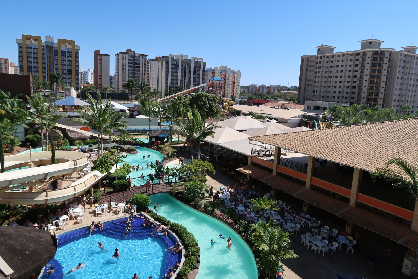 Canon PowerShot G7 X Mark II sample photo. Club, pools, caldas novas photography