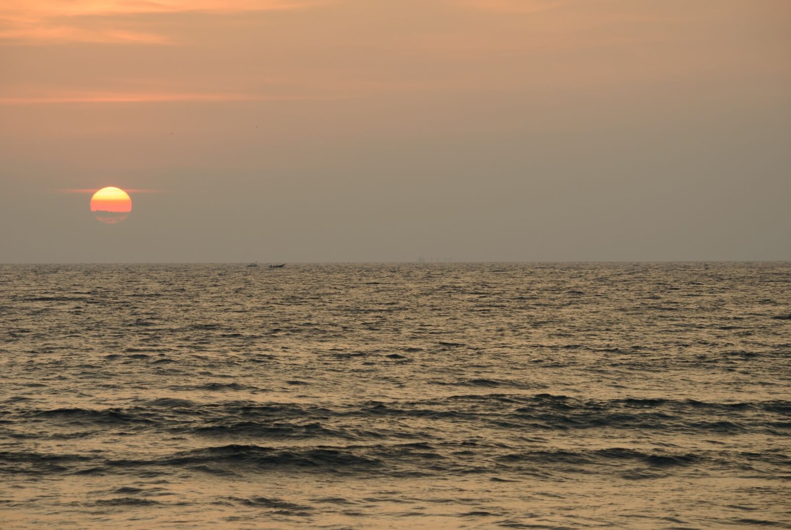 Nikon D200 sample photo. Sunset, sun, nature photography