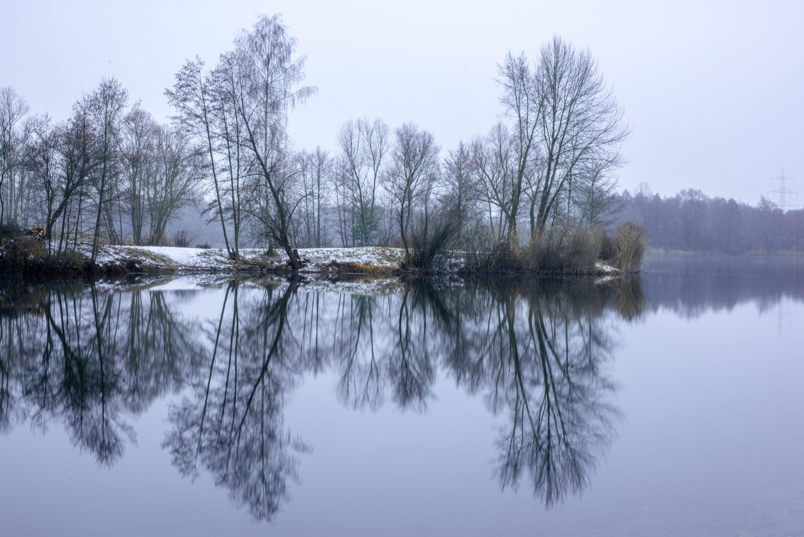 Nikon D810 sample photo. Winter, lake, landscape photography
