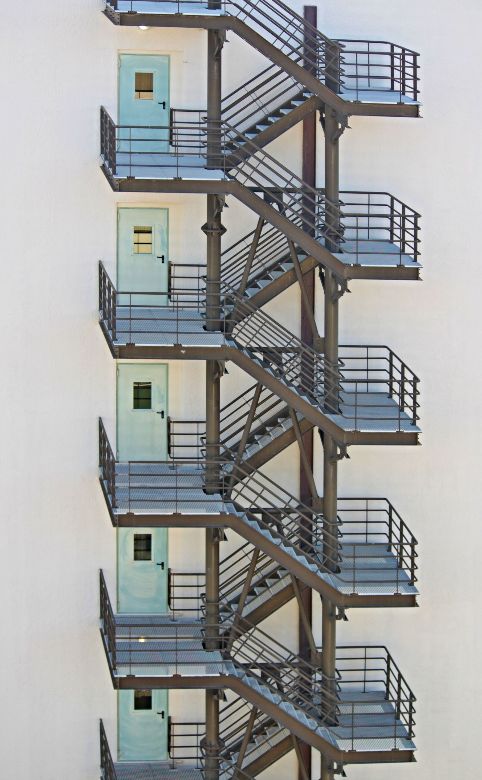 Canon EOS 1100D (EOS Rebel T3 / EOS Kiss X50) sample photo. Fire escape, emergency exits photography