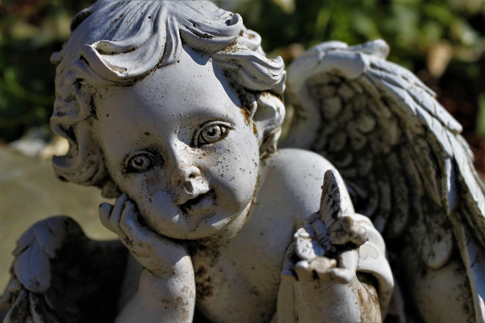 Canon EOS 7D sample photo. Angel, cemetery, hope photography