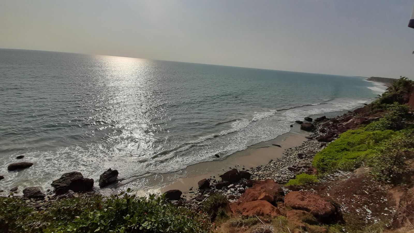 Samsung Galaxy A50 sample photo. Varkala, varkala beach, beach photography