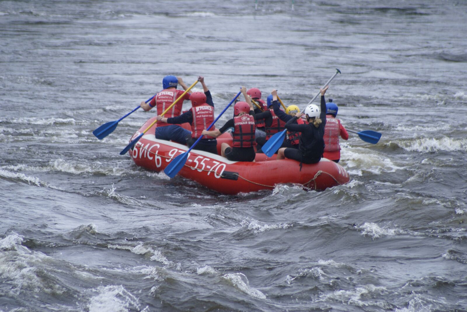 Sony Alpha DSLR-A100 sample photo. Boat, team, alloy photography
