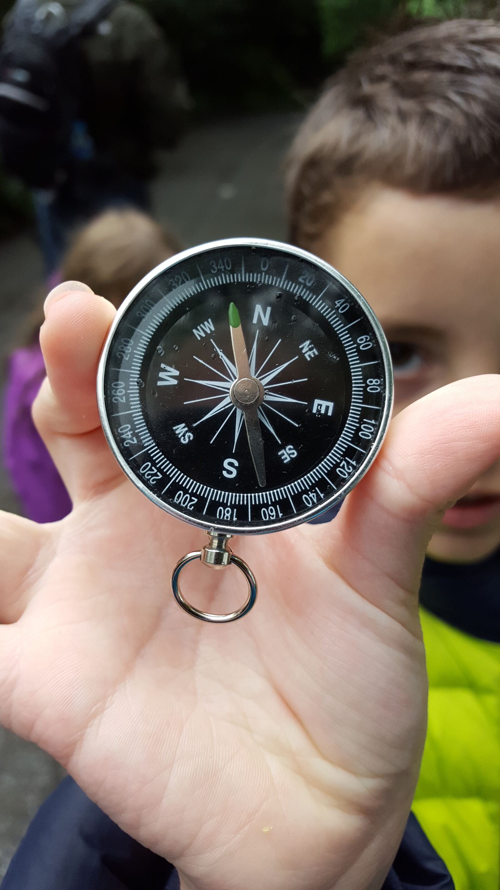 Samsung Galaxy S6 sample photo. Compass, boy, macro photography