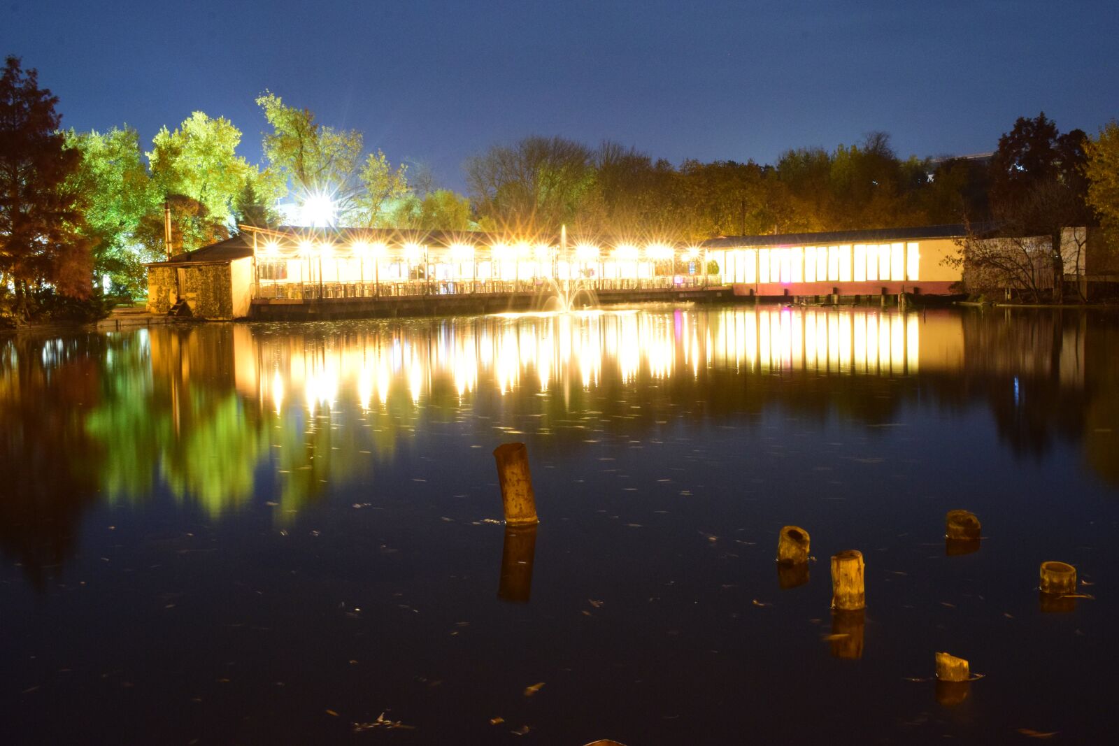 Nikon D5300 sample photo. Night photo, restaurant, night photography