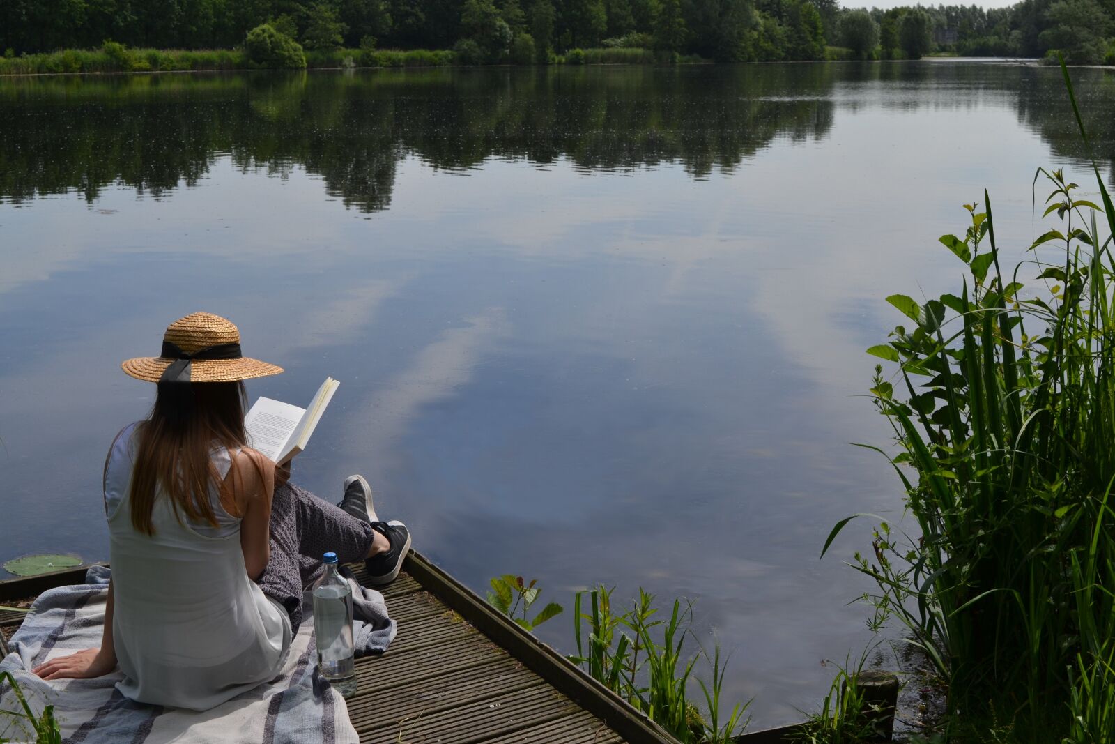 Nikon D3100 sample photo. Reading, lake, summer photography