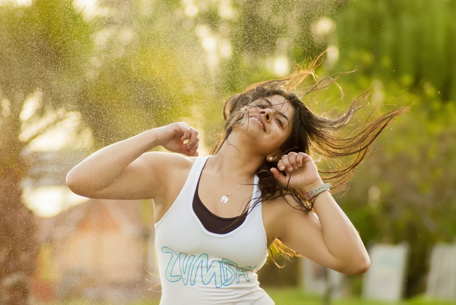 Nikon D200 sample photo. Zumba, sport, exercise photography