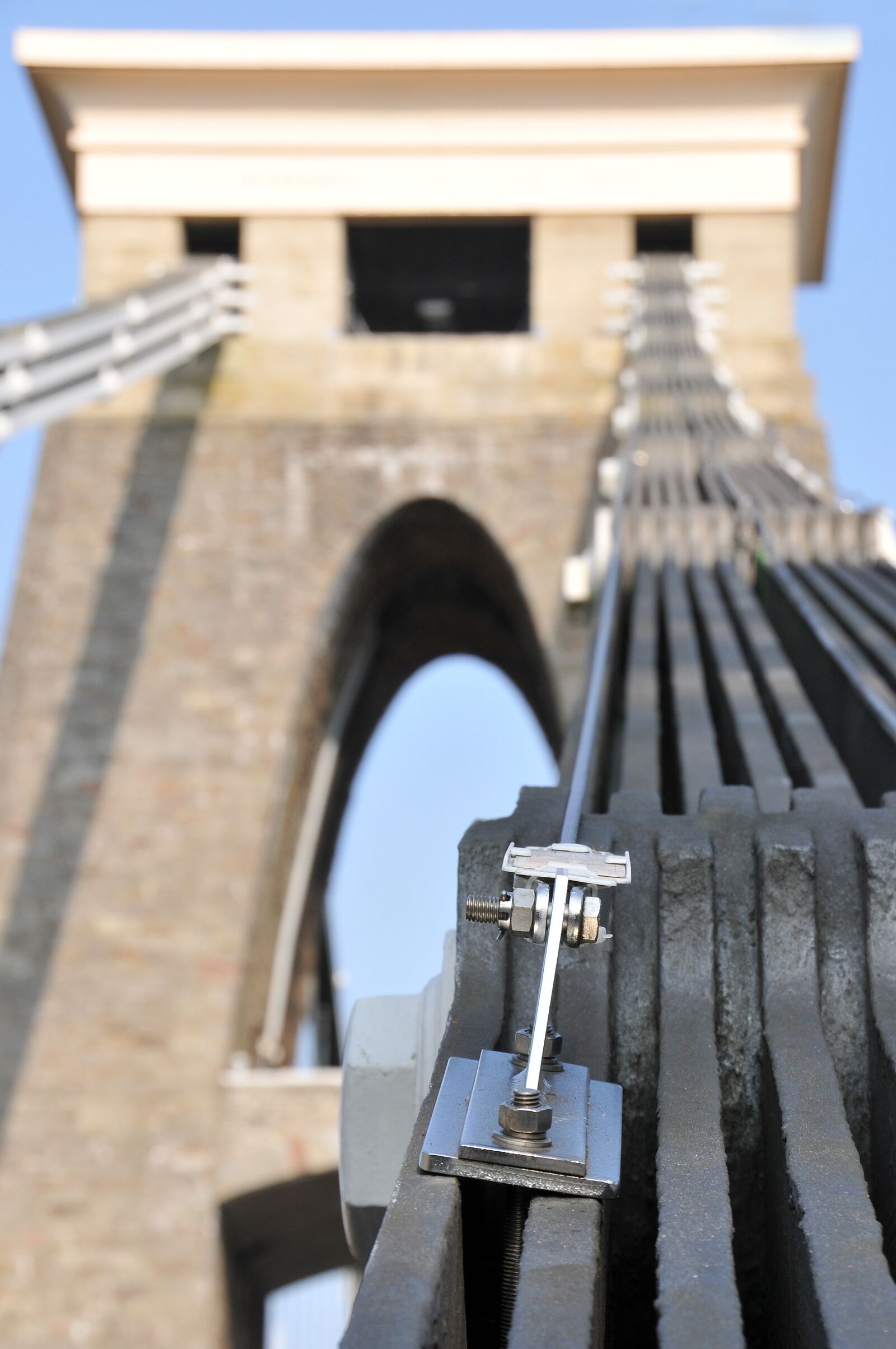 Nikon D300 sample photo. Bridge, cable, stay photography