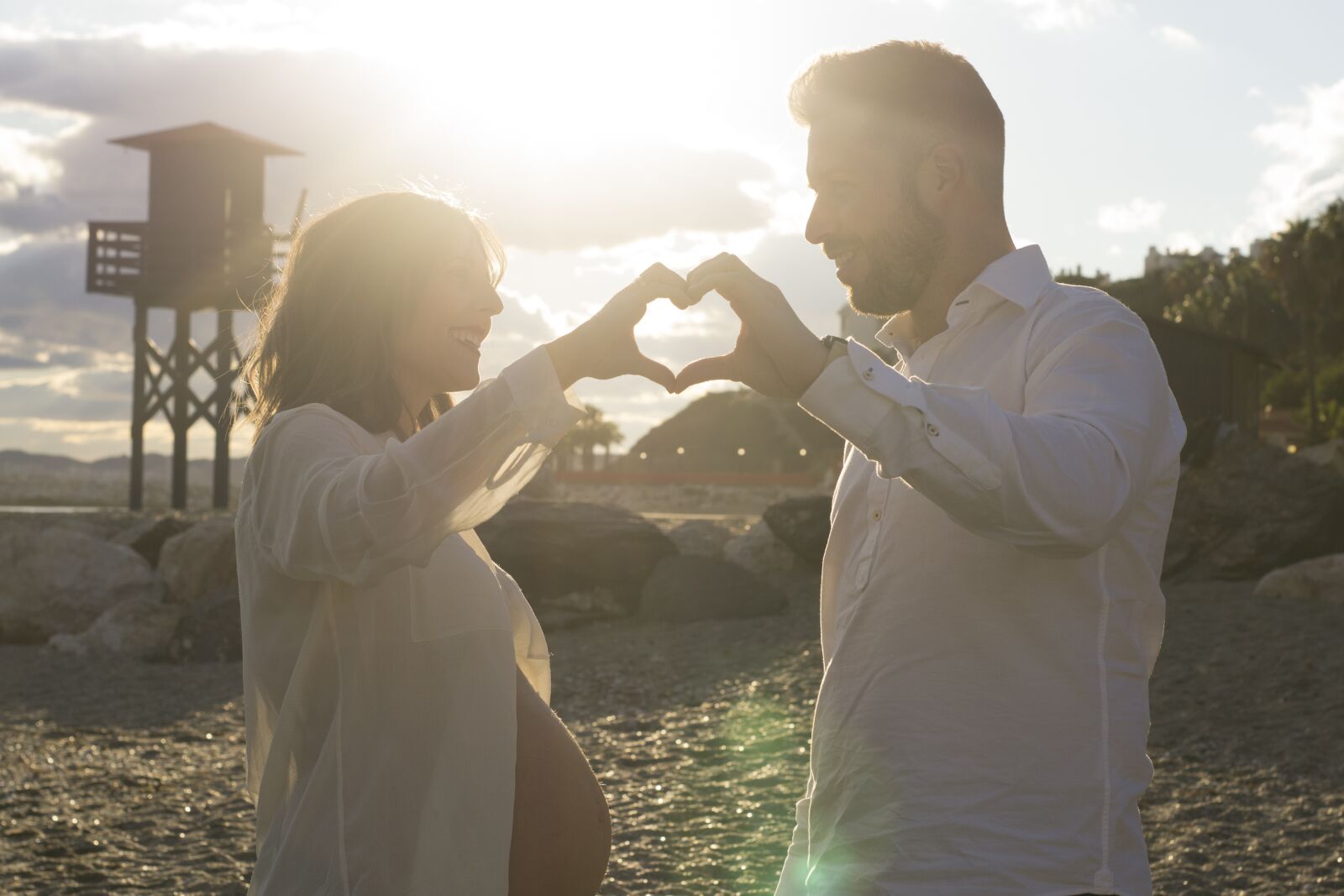 Nikon D3100 sample photo. Love, beach, couple photography