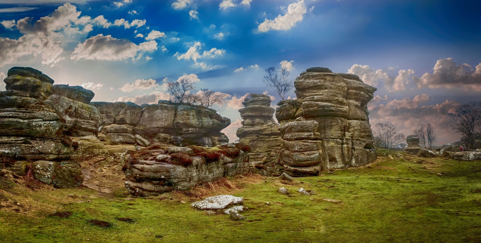 Nikon D5100 sample photo. Rocks, landscape, brimham rocks photography