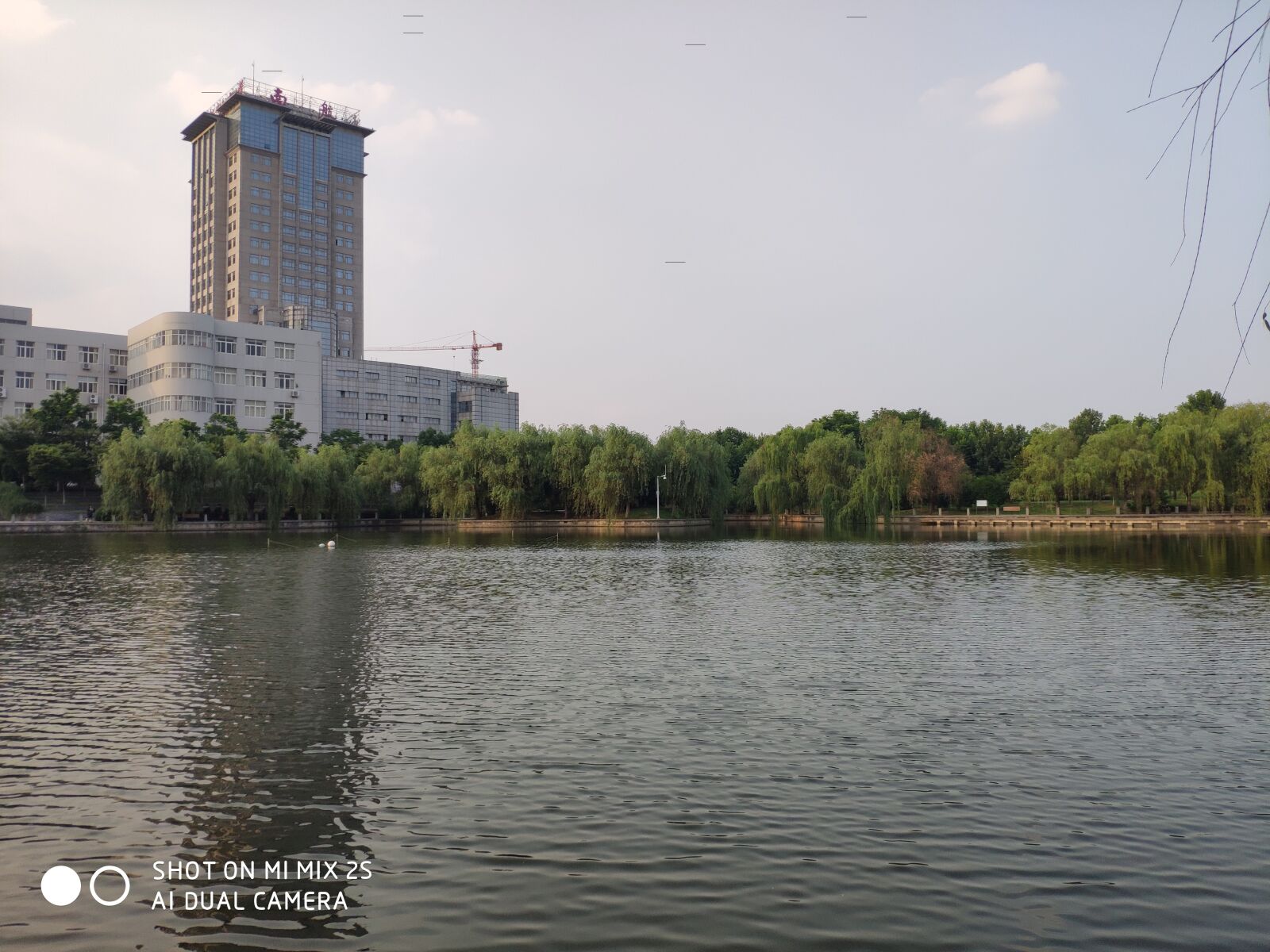 Xiaomi MIX 2S sample photo. Pool, city, sky photography