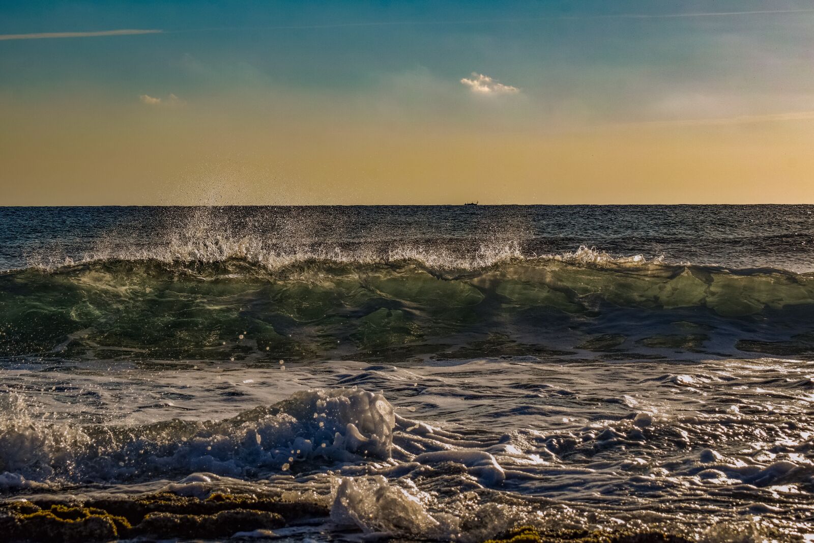Nikon D3300 sample photo. Sea, sky, clouds photography