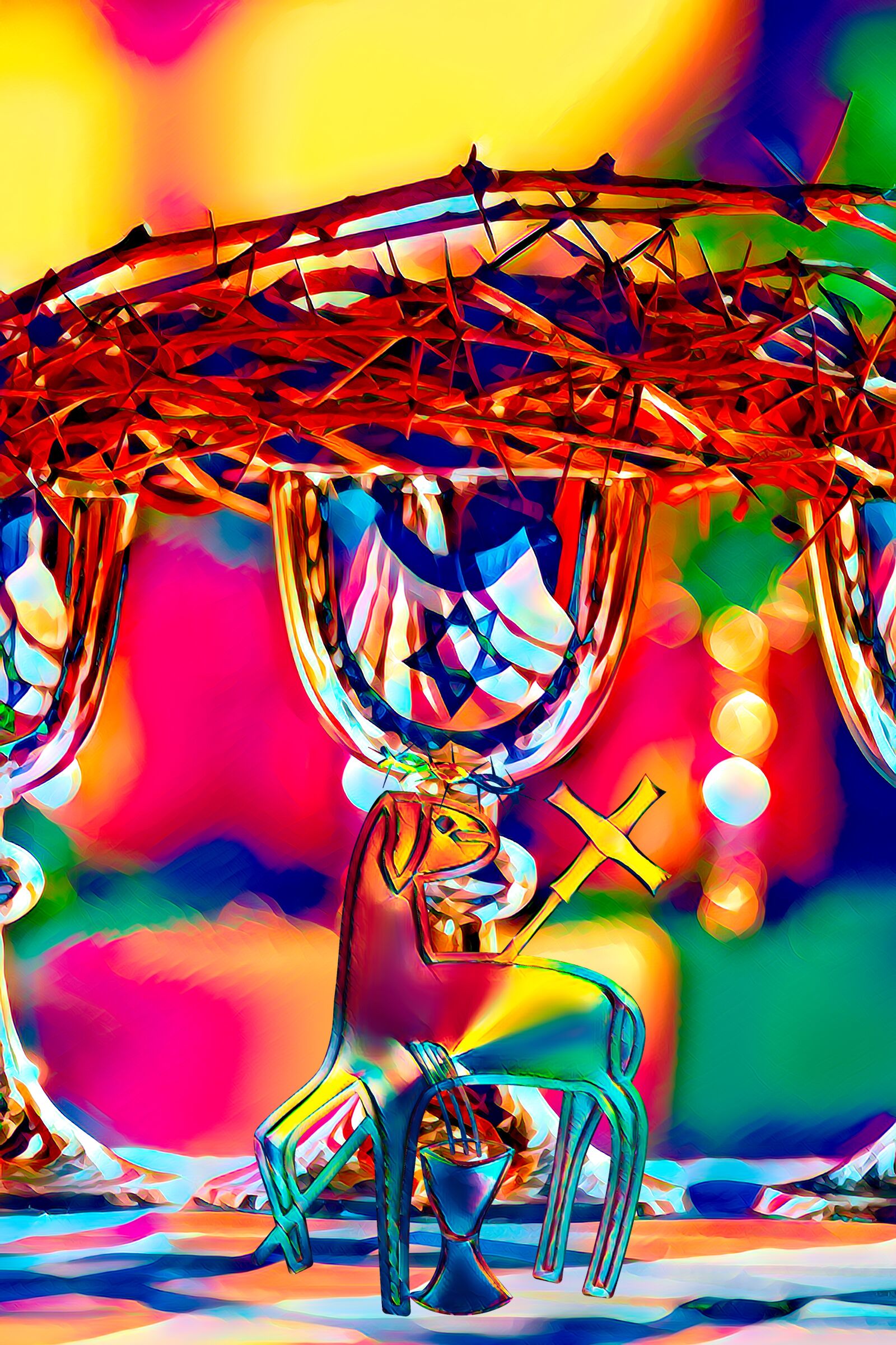 Canon EOS 70D sample photo. Chalice, cup, lamb photography