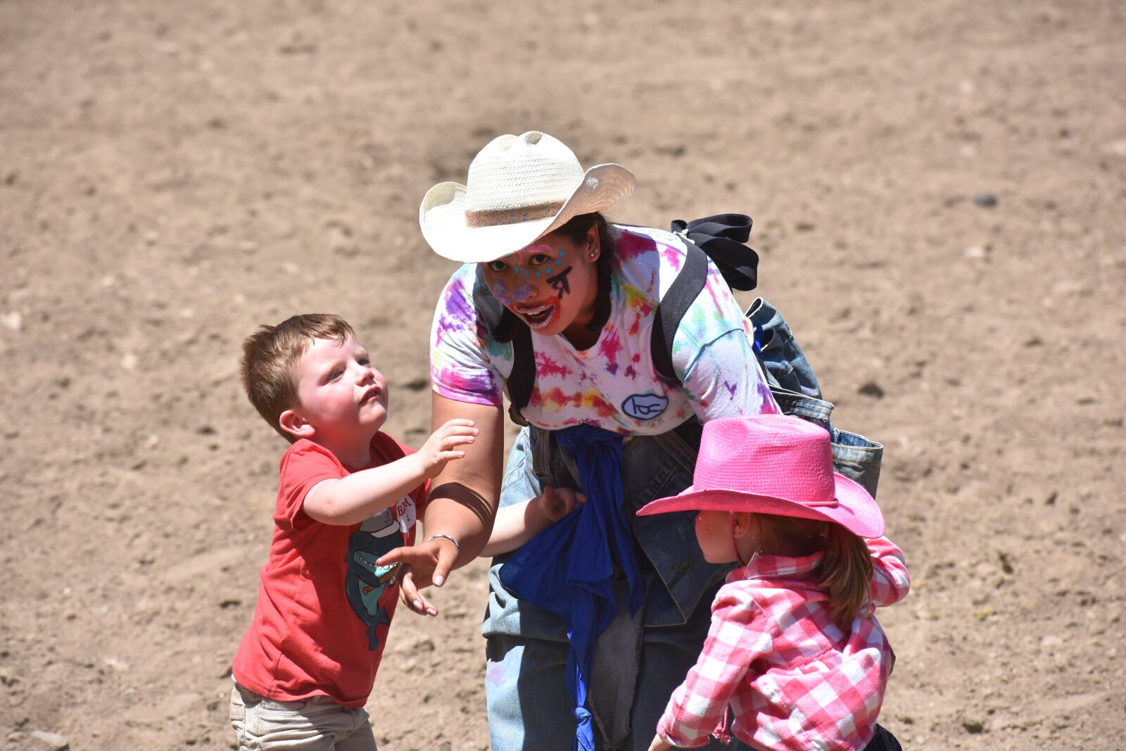 Nikon D7200 sample photo. Rodeo, rodeo clown, kids photography