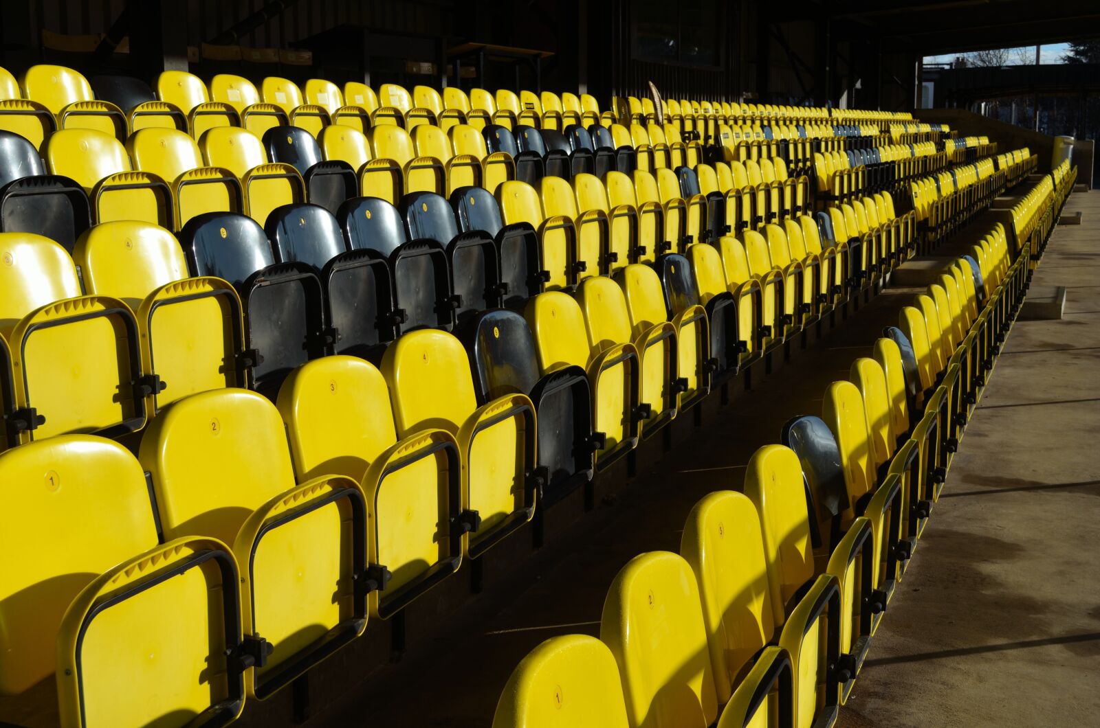 Nikon D5100 sample photo. Attendance, background, black, chairs photography