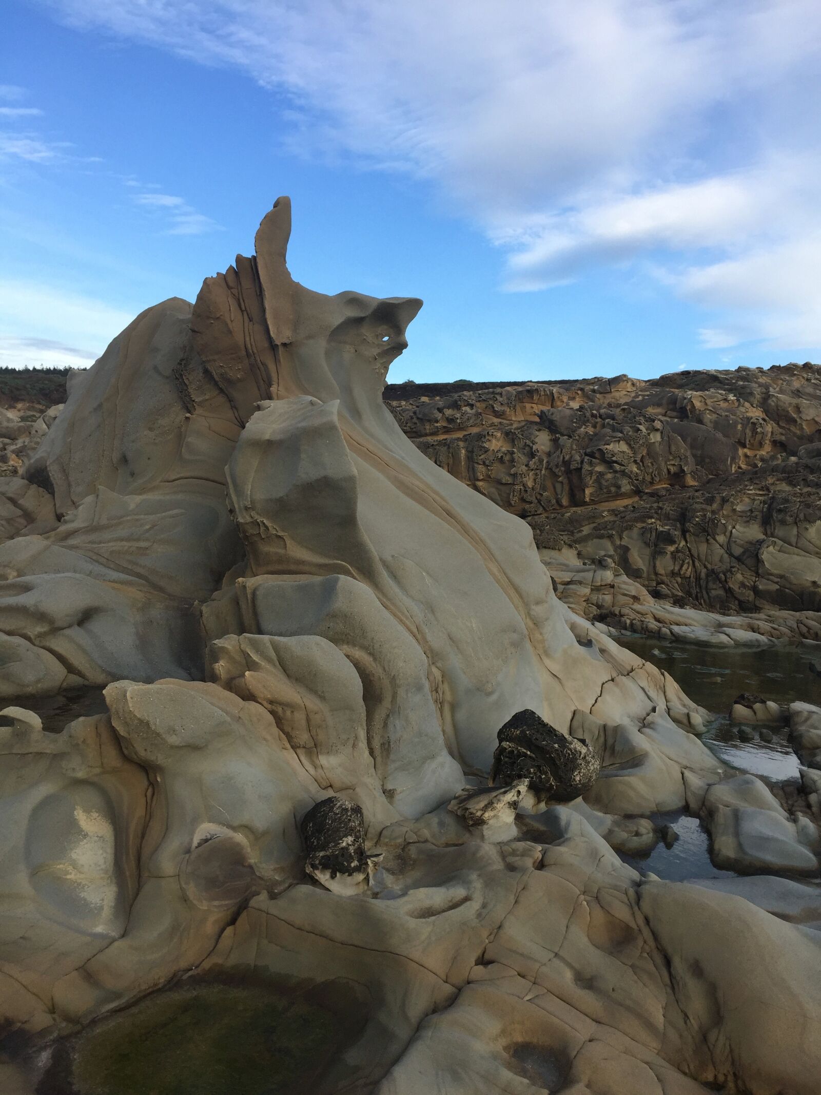 Apple iPhone 6 sample photo. Sculpture, stone photography