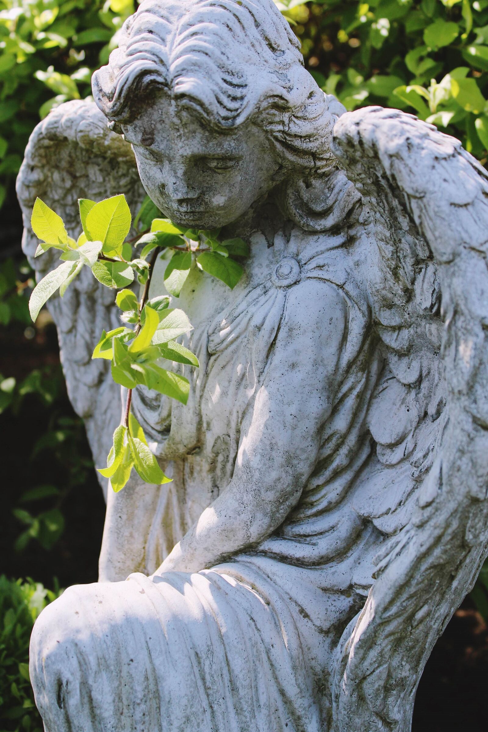 Canon EOS 1200D (EOS Rebel T5 / EOS Kiss X70 / EOS Hi) sample photo. Angel, statue, nature photography