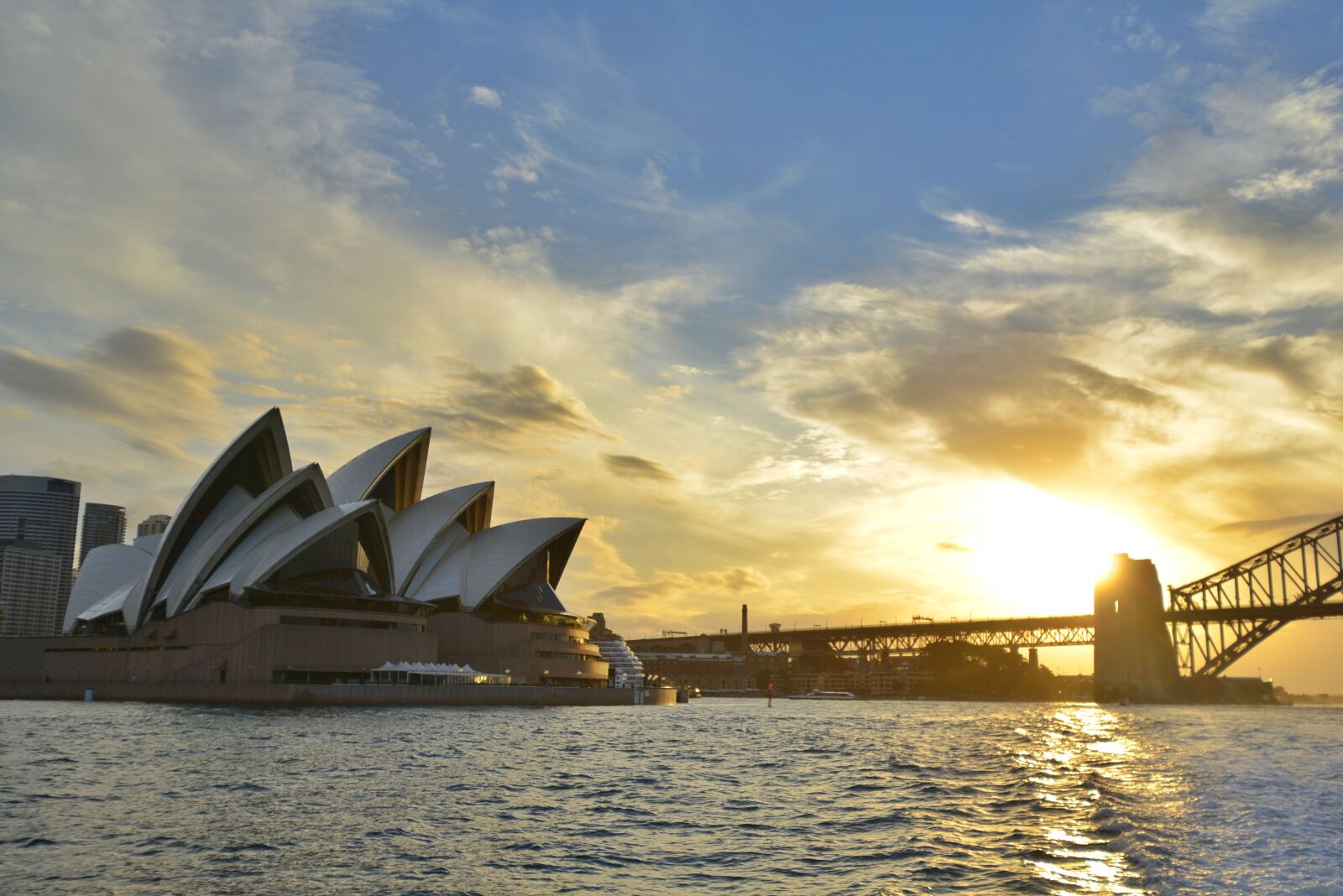 Nikon D800 sample photo. Glow, opera house, australia photography
