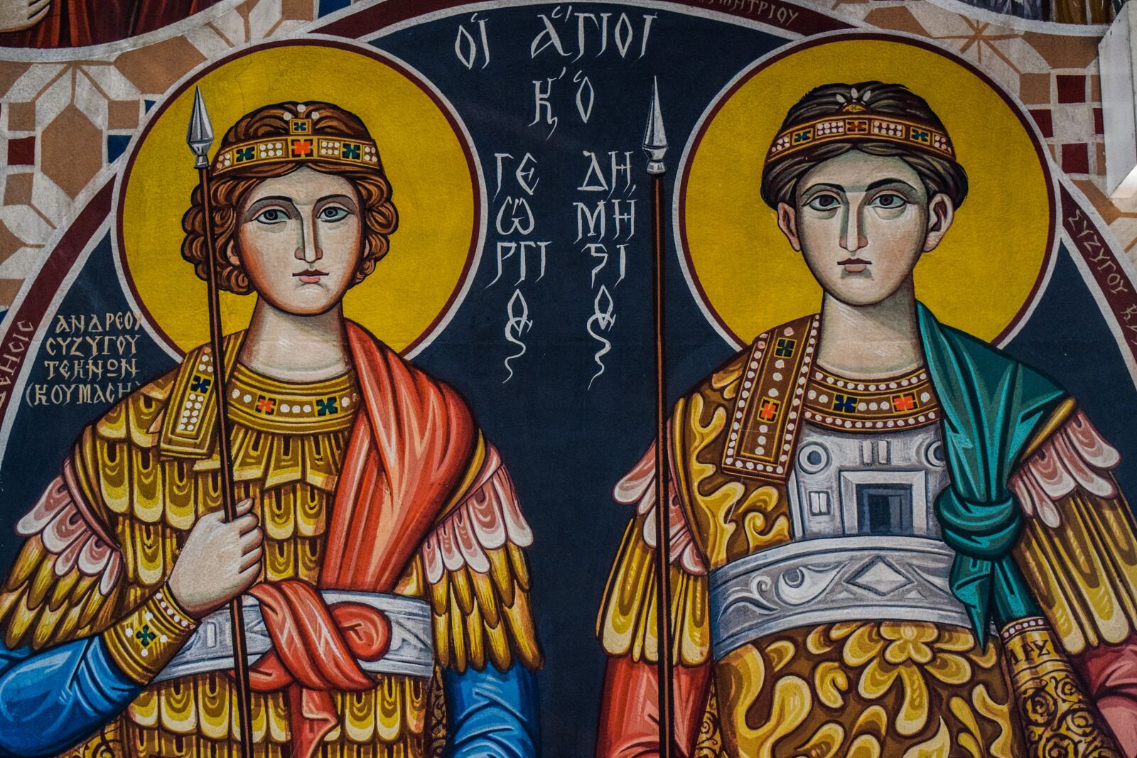 Nikon D3300 sample photo. St george, st demetrius photography