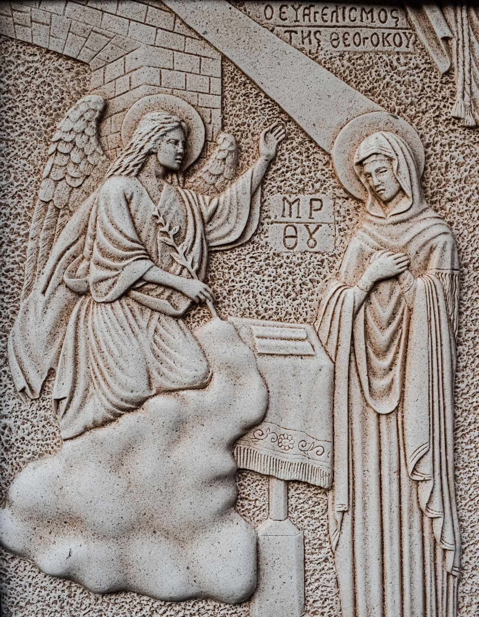 Nikon D3300 sample photo. Engraving, annunciation, virgin mary photography