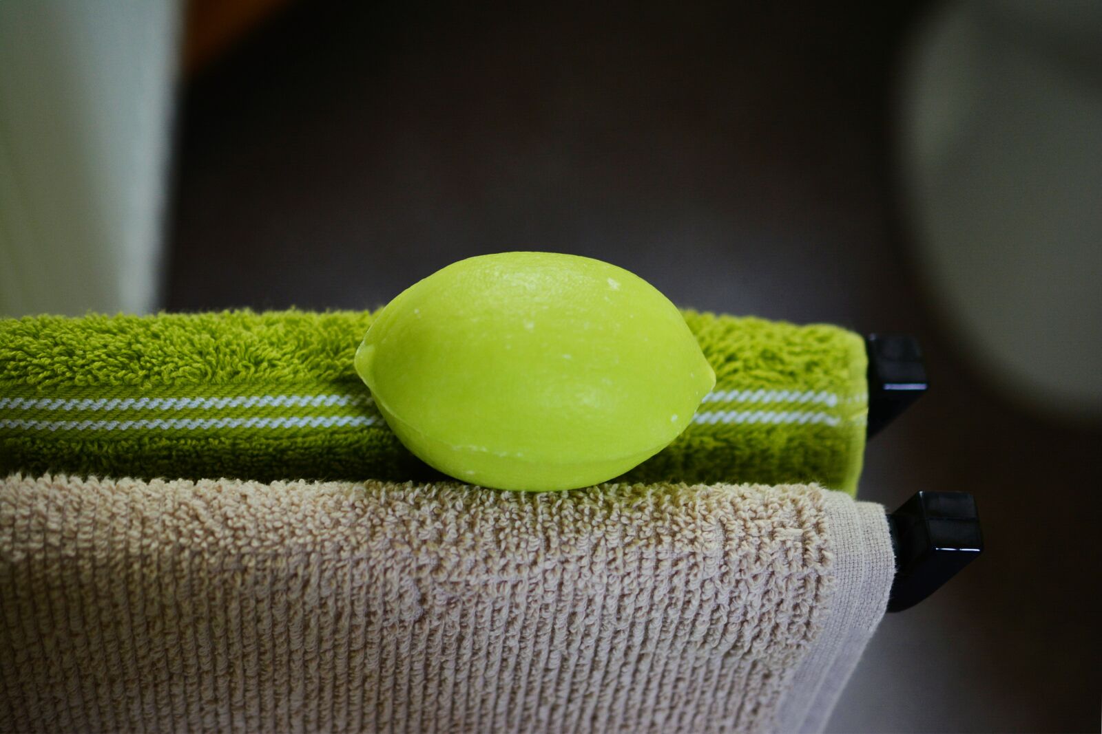 Nikon D5200 sample photo. Towel, soap, guest toilet photography