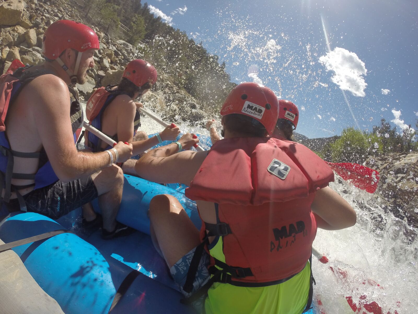 GoPro HERO3+ Black Edition sample photo. Whitewater, rafting, river photography