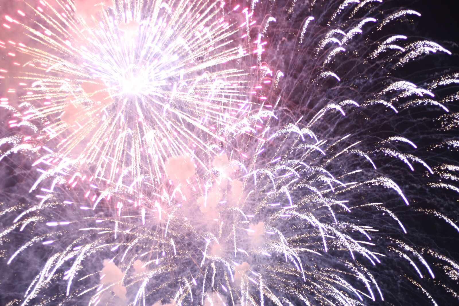 Canon EOS 1300D (EOS Rebel T6 / EOS Kiss X80) + Canon EF 50mm F1.8 STM sample photo. New year, firework, year photography