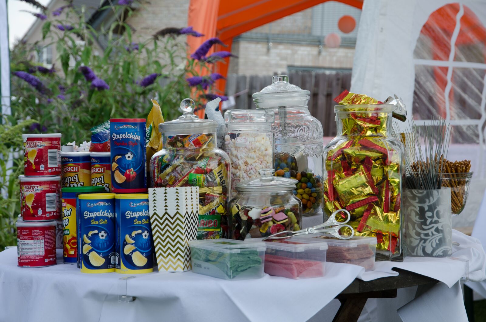Nikon D7000 sample photo. Candy, candybar, wedding photography