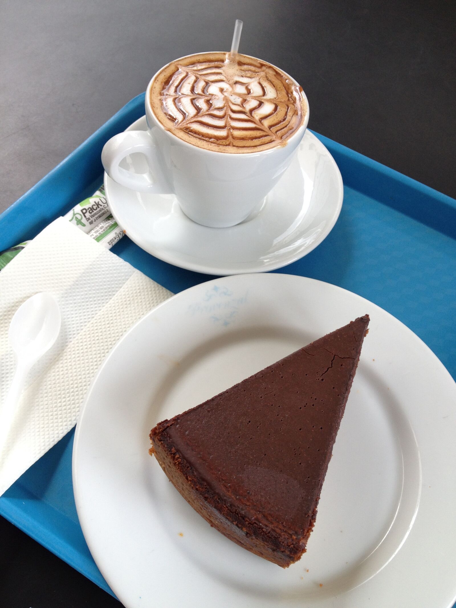 iPhone 4S back camera 4.28mm f/2.4 sample photo. Coffee, cup, dessert photography