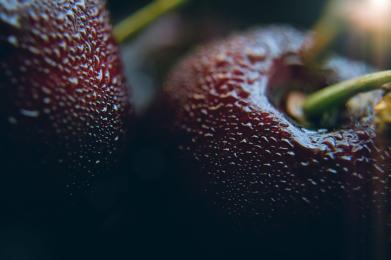 Nikon D40 sample photo. Blur, cherries, close, up photography