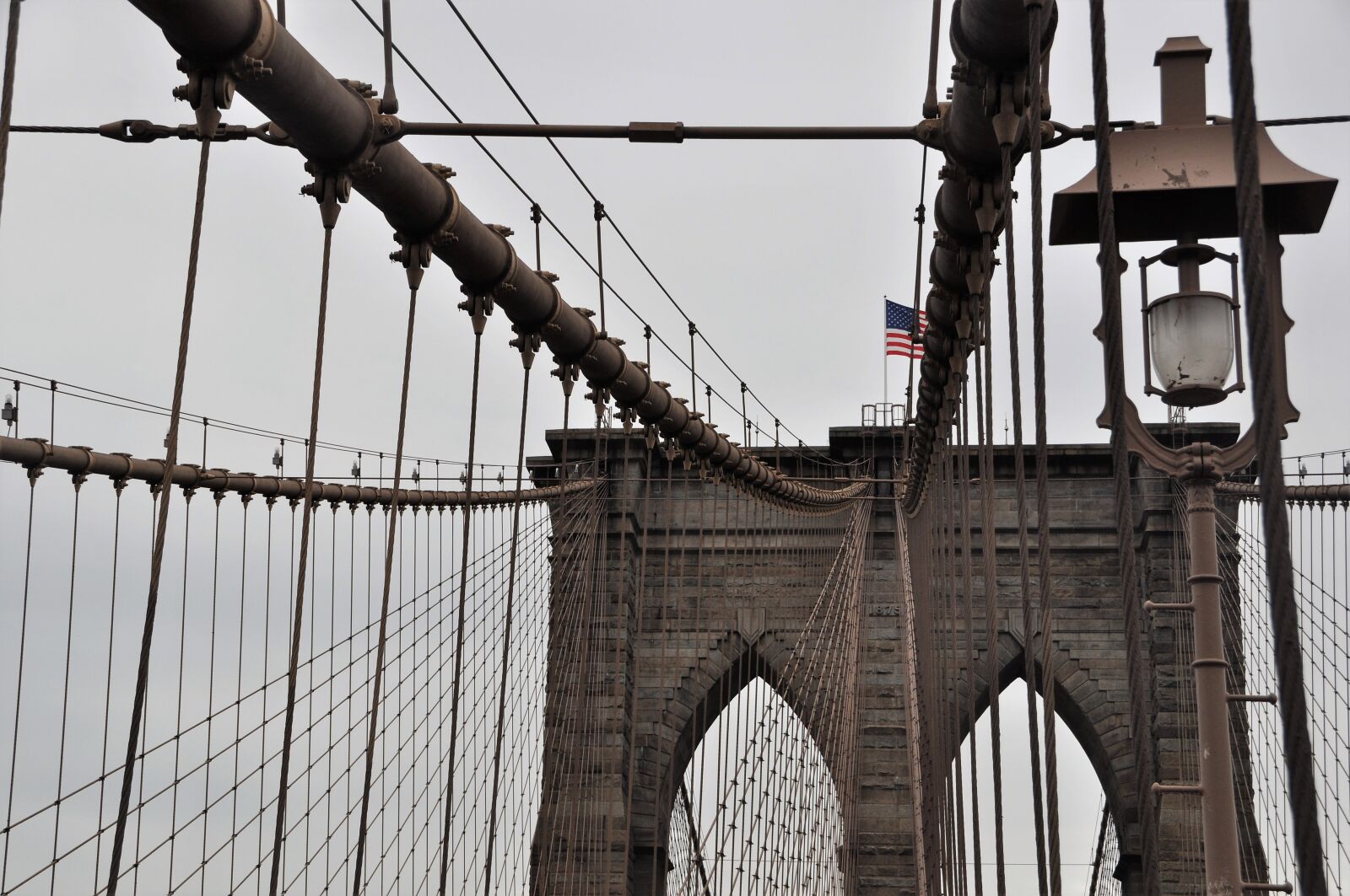 Nikon D5000 sample photo. Brooklyn bridge, new york photography