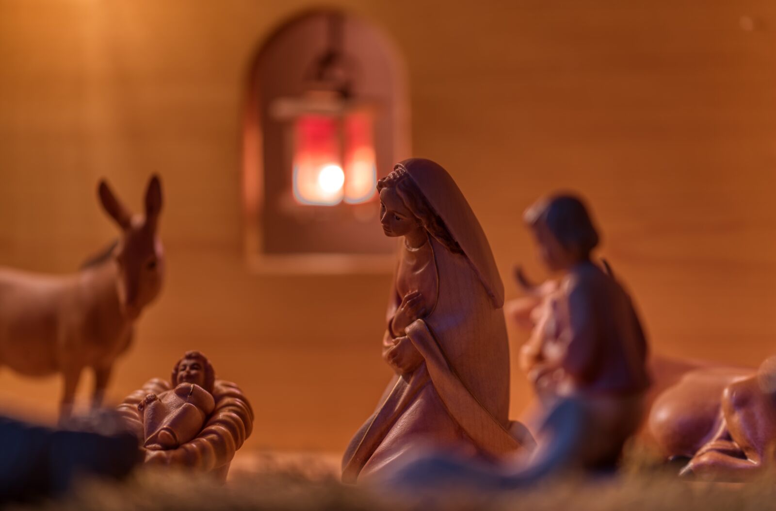 Nikon D750 sample photo. Christmas, crib, stall photography