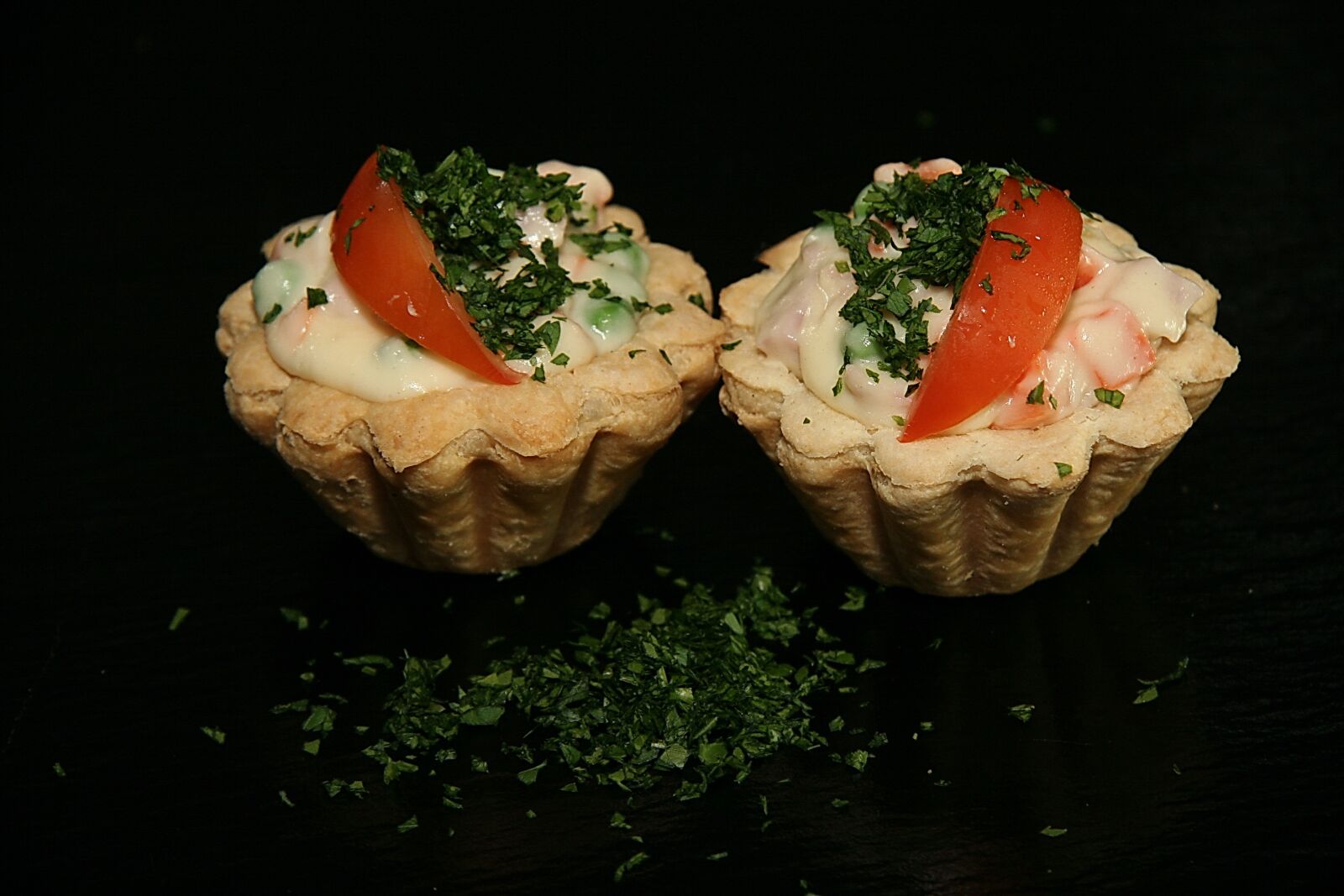 Canon EOS 20D sample photo. Tarteletter, stowage, food photography