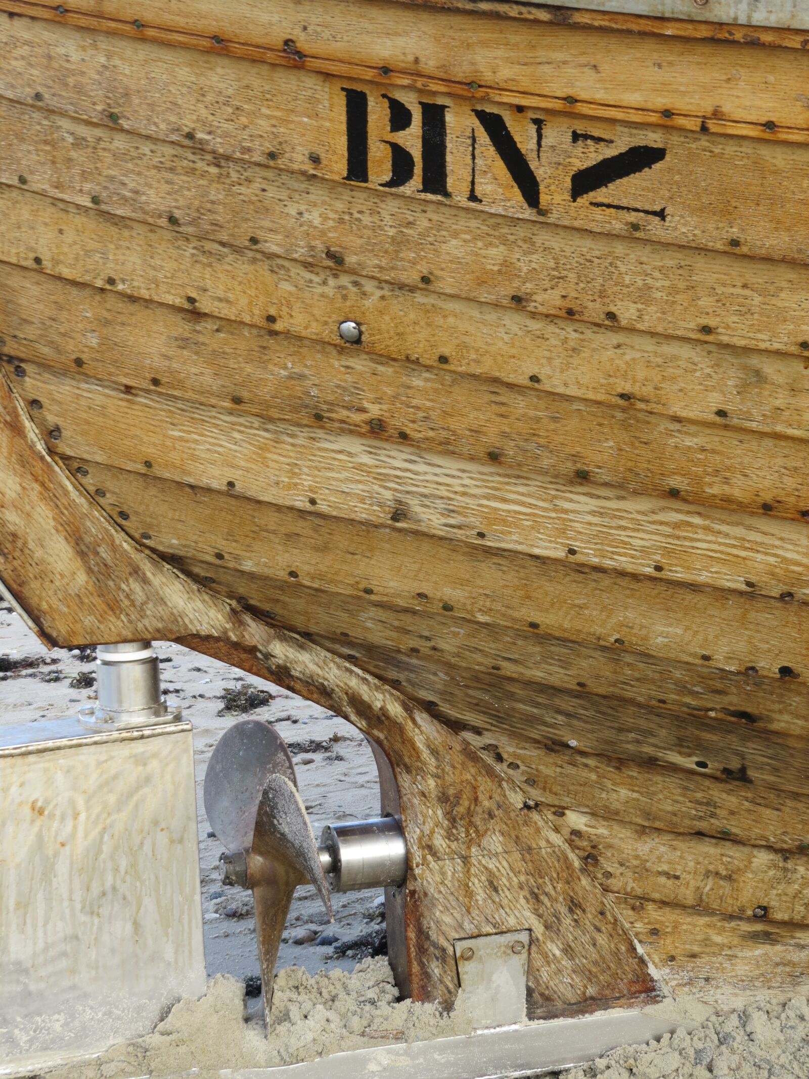 Canon PowerShot SX50 HS sample photo. Boat, binz, propeller photography