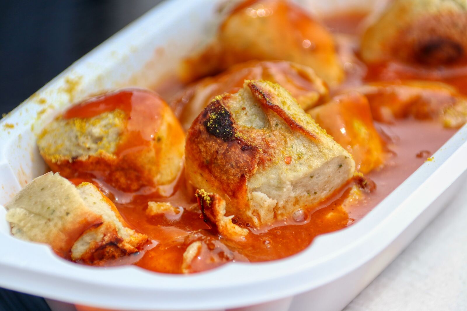 Canon EOS 80D sample photo. Currywurst, curry, sausage photography