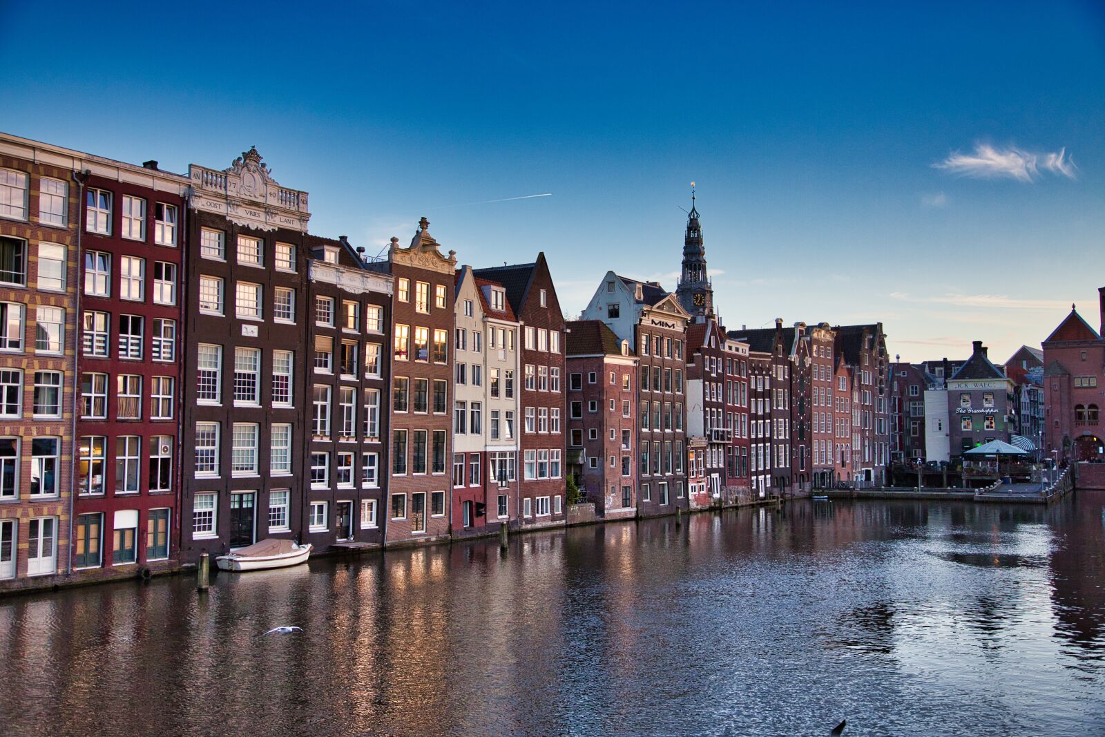 Canon EF 24-105mm F4L IS USM sample photo. Amsterdam, netherlands, blue sky photography