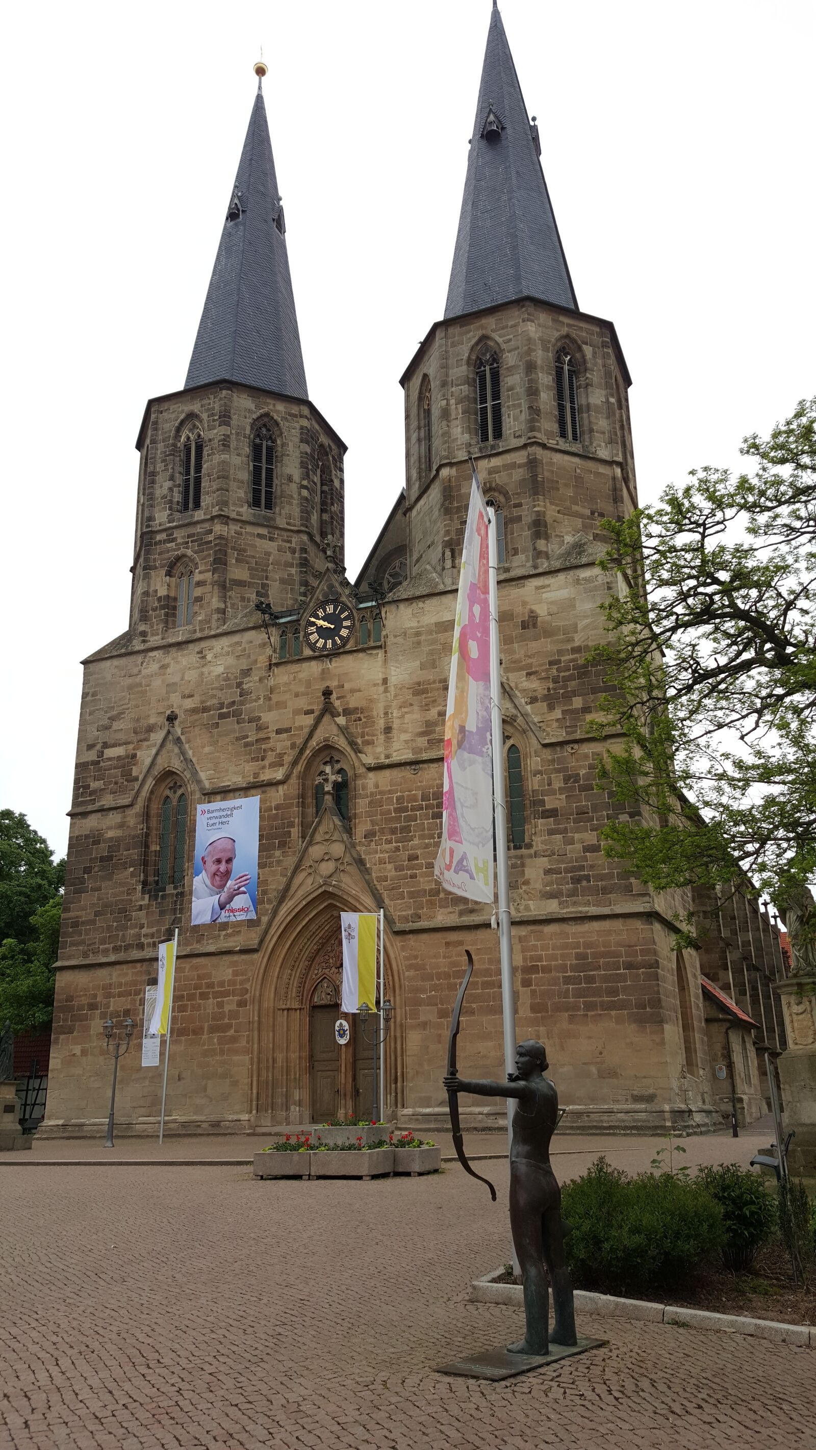 Samsung GALAXY S6 edge sample photo. Tower, church, catholic photography