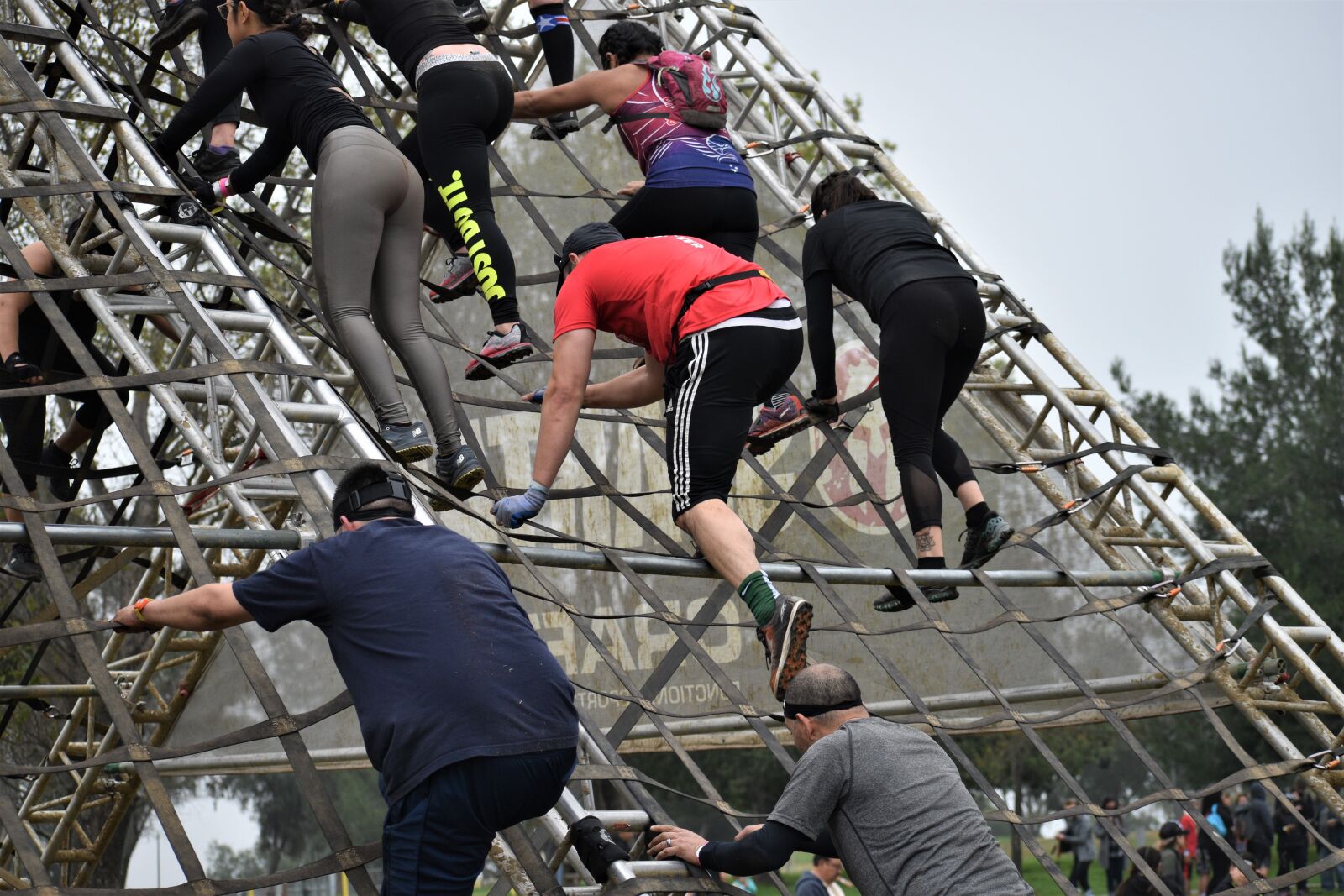 Nikon D3500 sample photo. Spartan, runners, fitness photography