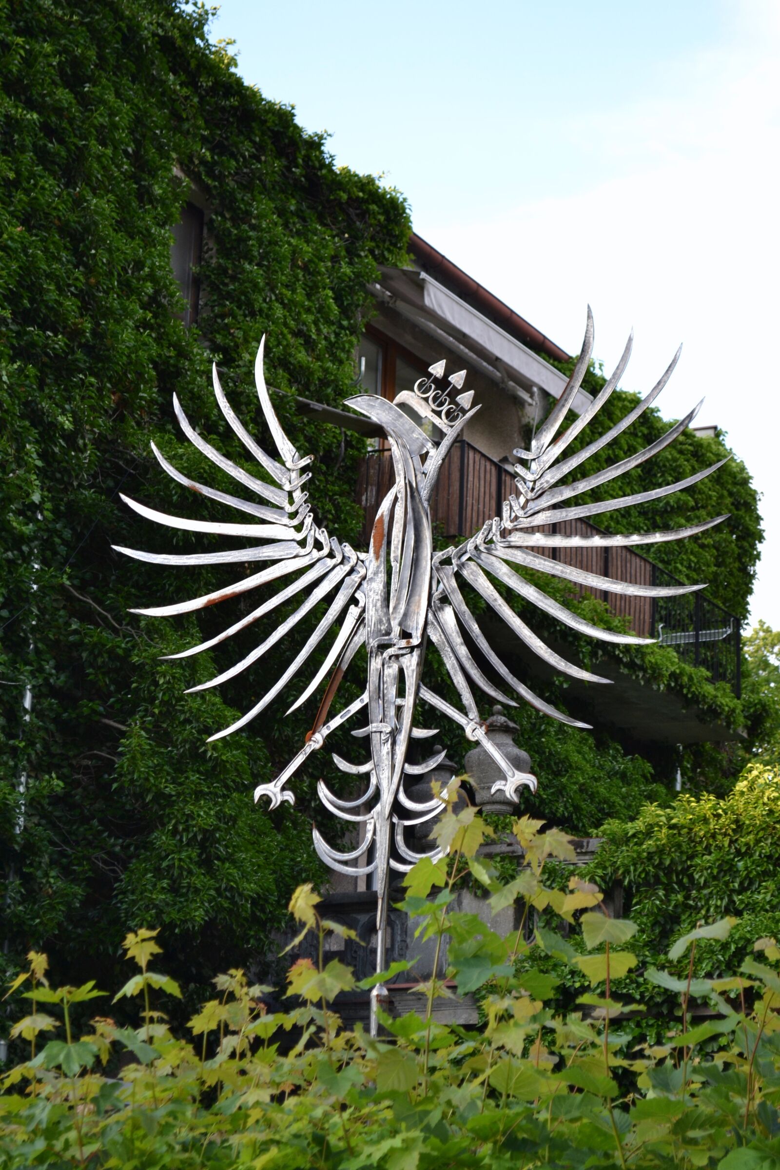 Nikon D3100 sample photo. Poland, eagle, emblem photography