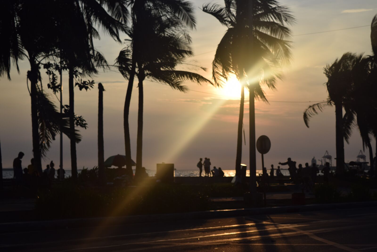 Nikon D3300 sample photo. Sunset, calm view, view photography