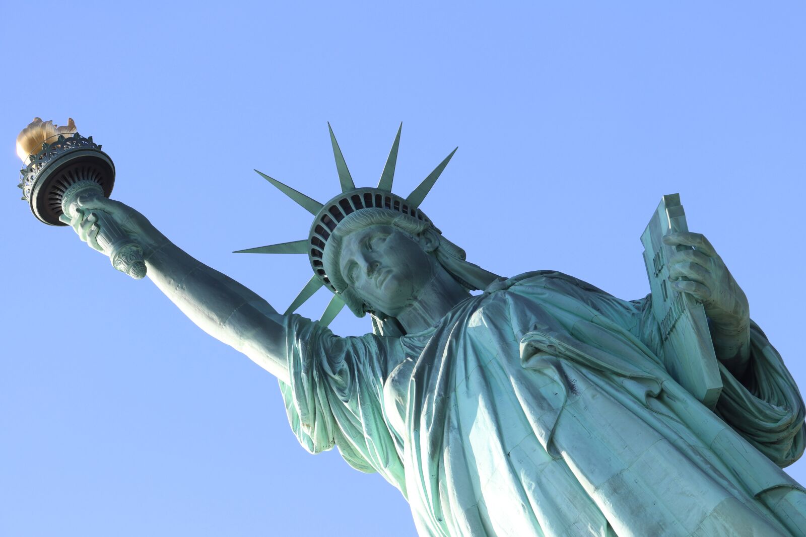 Canon EF-S 55-250mm F4-5.6 IS STM sample photo. Statue, liberty, freedom photography