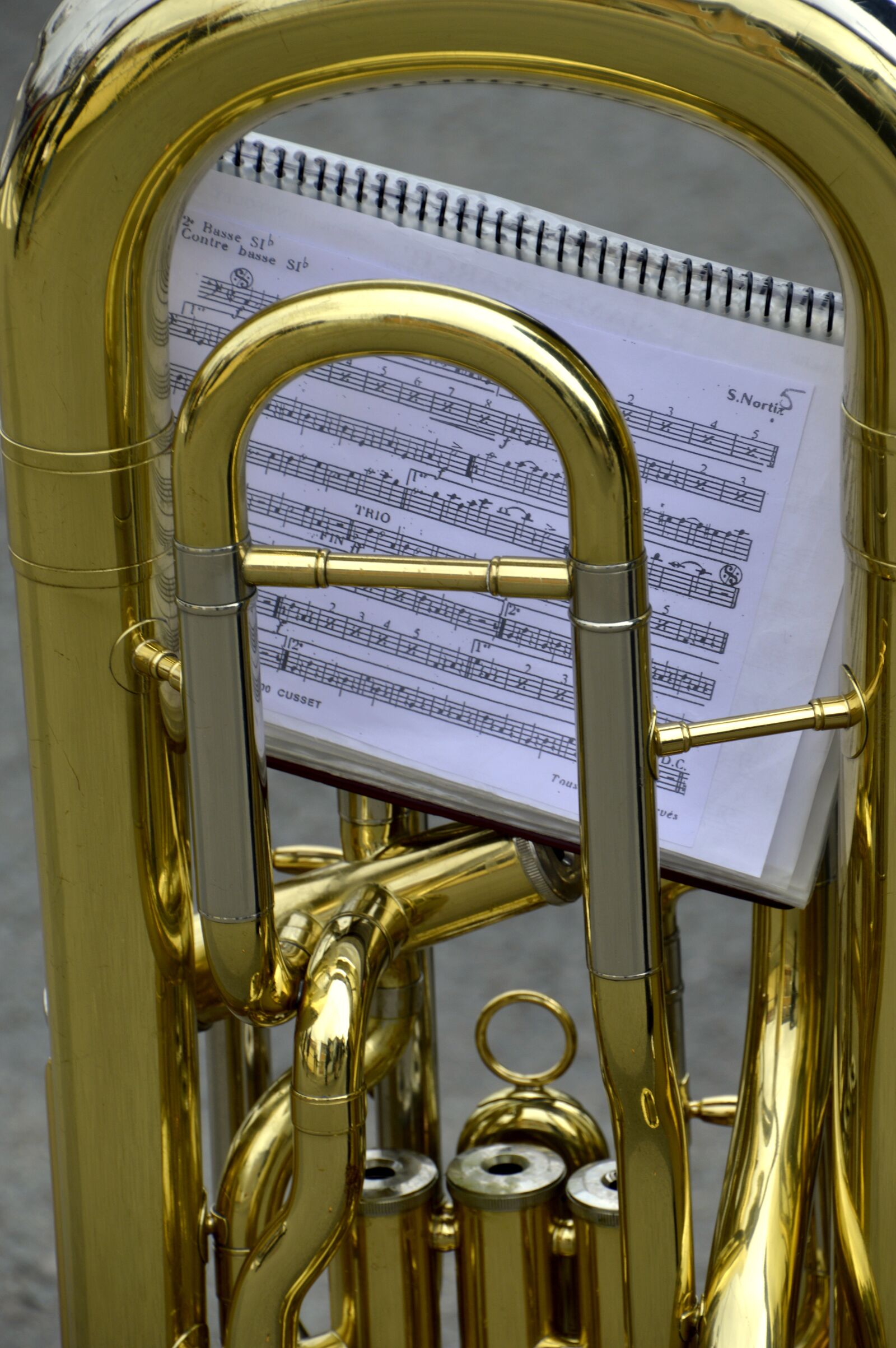 Nikon D3200 sample photo. Brass, gold, music photography