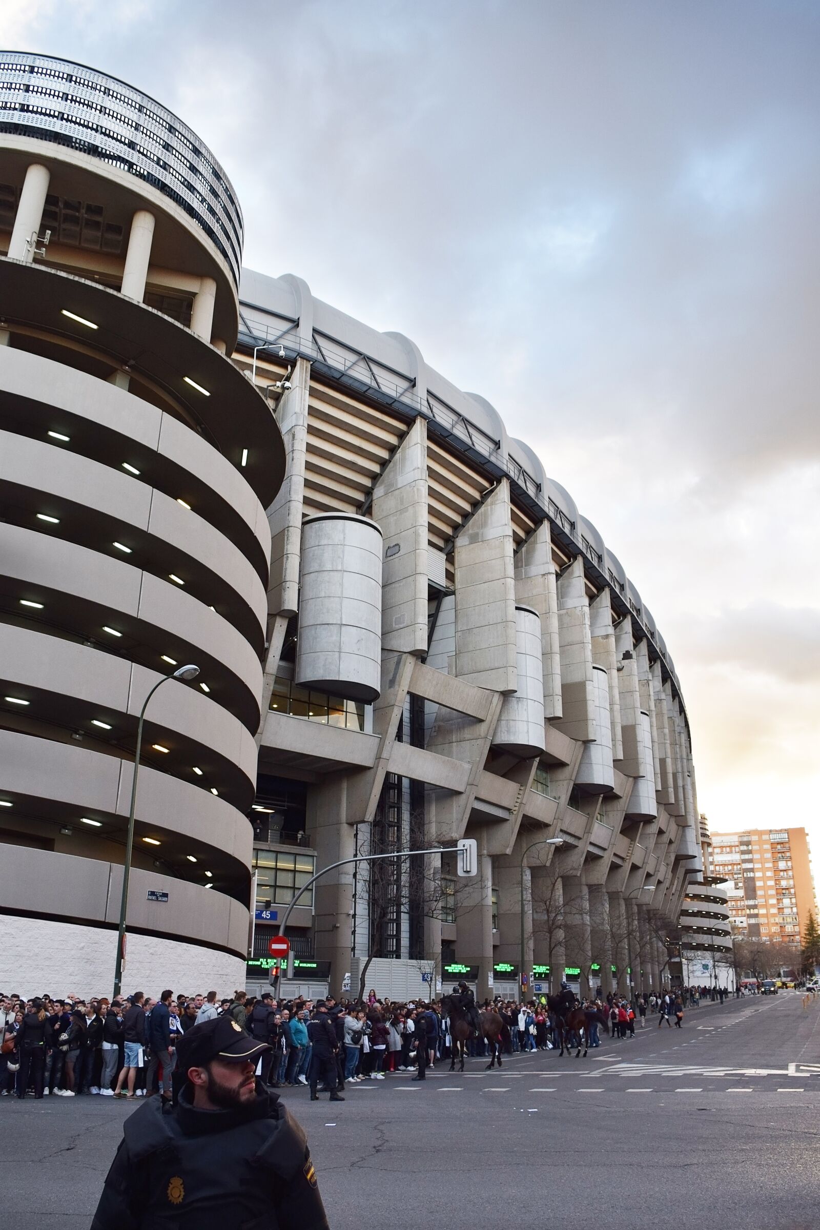 Nikon D3300 sample photo. Stadium, madrid, football photography