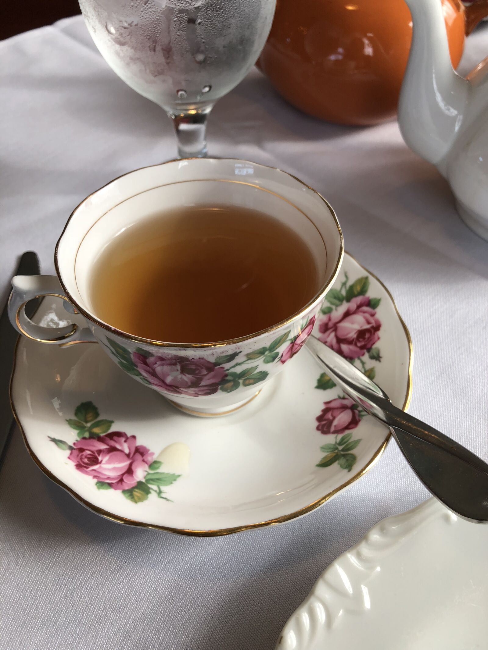 Apple iPhone 8 Plus sample photo. High tea, english, teapot photography