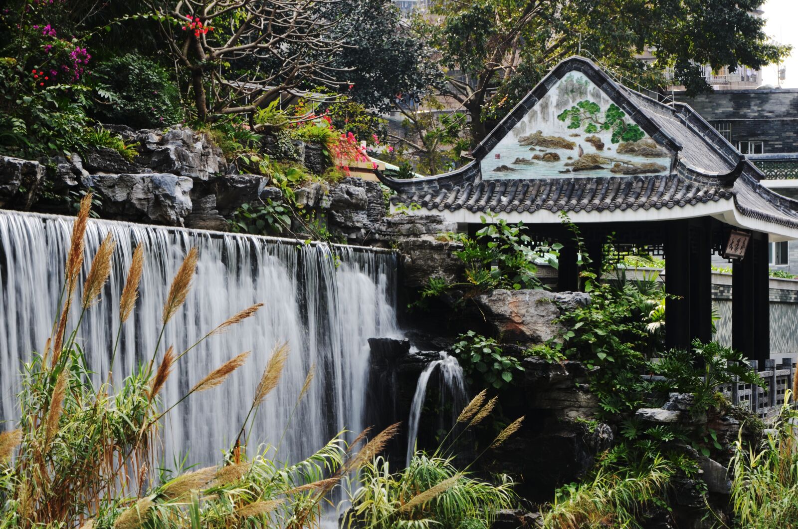 Nikon D7000 sample photo. Rockery, running water, east photography