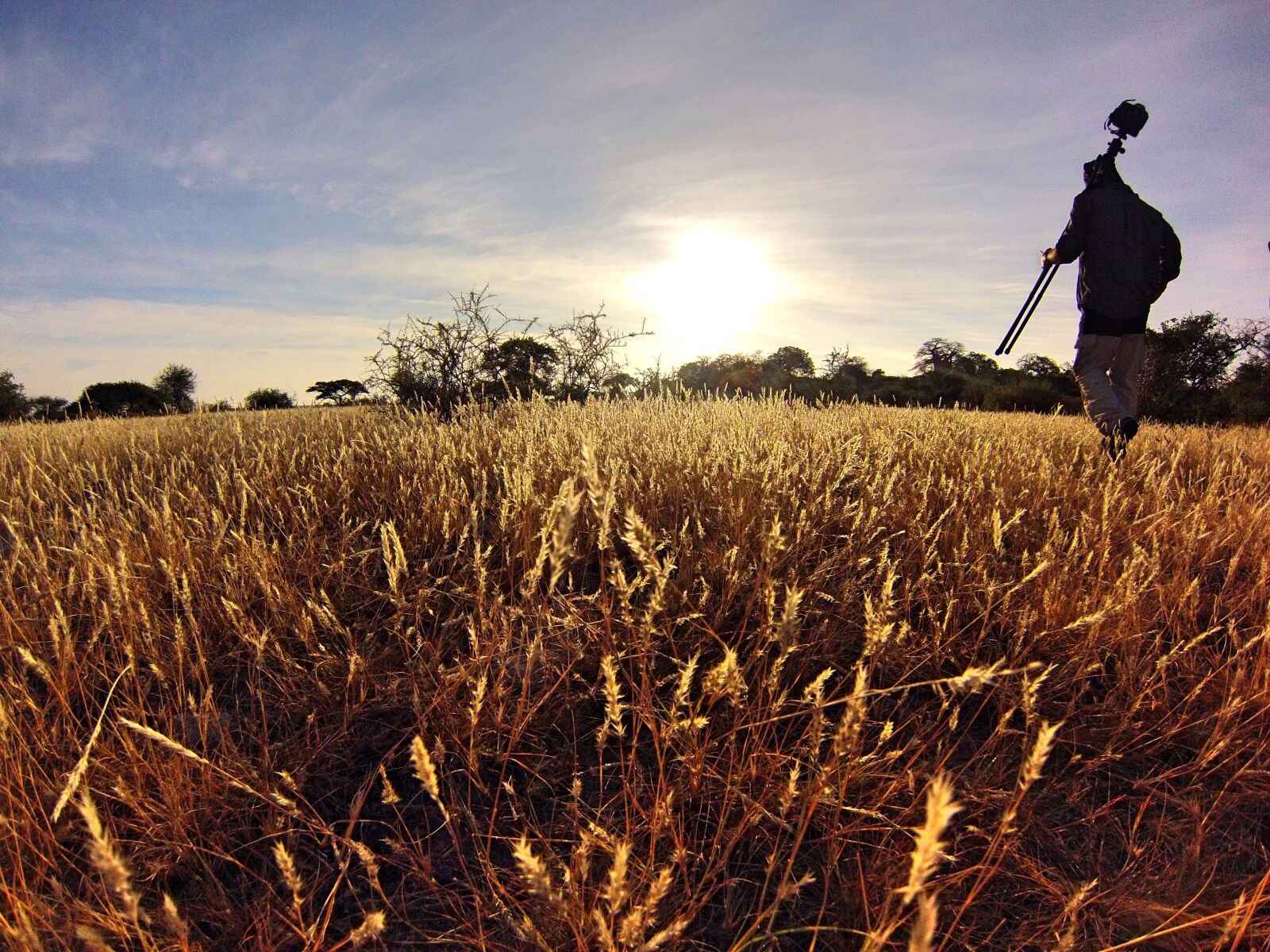 GoPro Hero3-Silver Edition sample photo. Camera, clouds, field photography