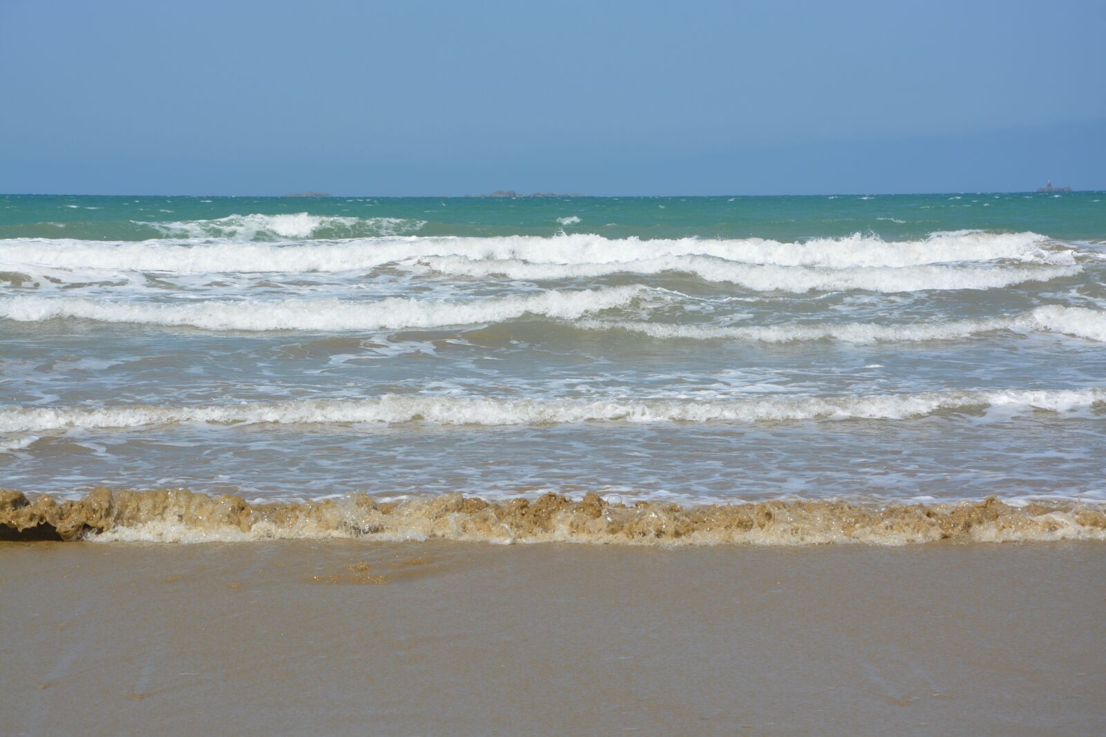 Nikon D5200 sample photo. Landscape seaside, movement of photography