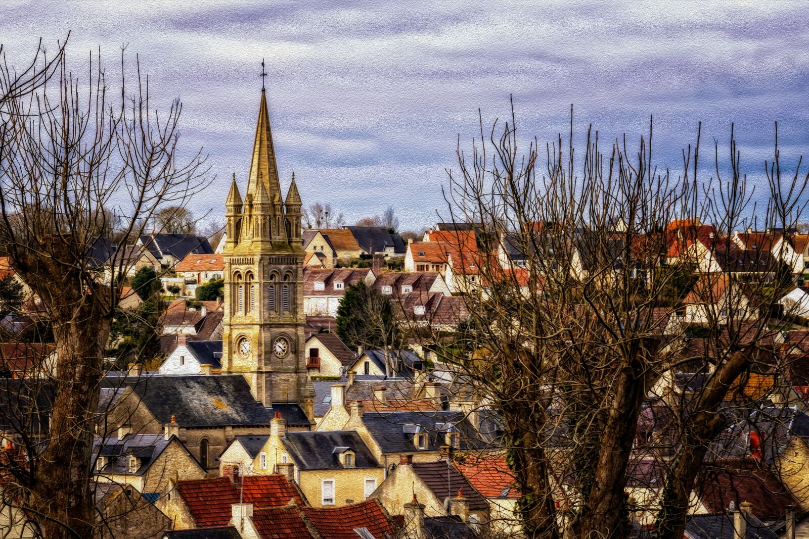 Nikon D3300 sample photo. Tower, steeple, notre dame photography